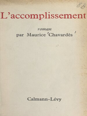 cover image of L'accomplissement